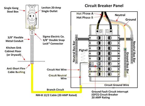 wiring diagram for breaker box